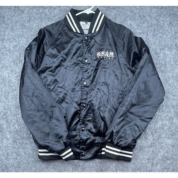 Skam Artist Jacket Adult Medium Black Bomber Augusta Sports Streetwear - Picture 1 of 9